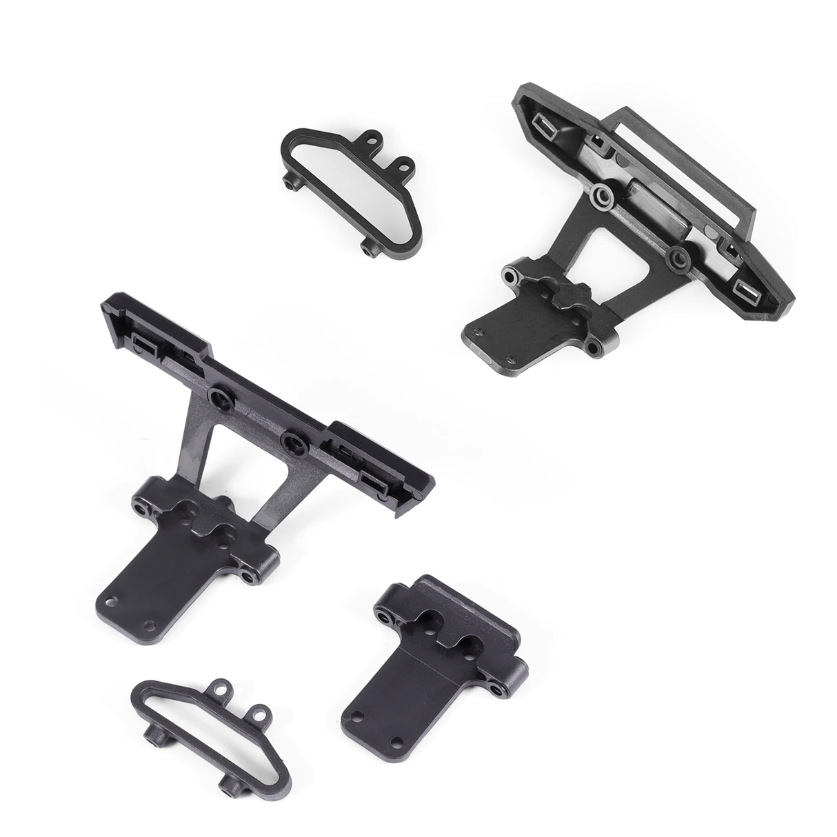 HAIBOXING M1803+M1804 Front/Rear Bumper + Brace for 18859,18858