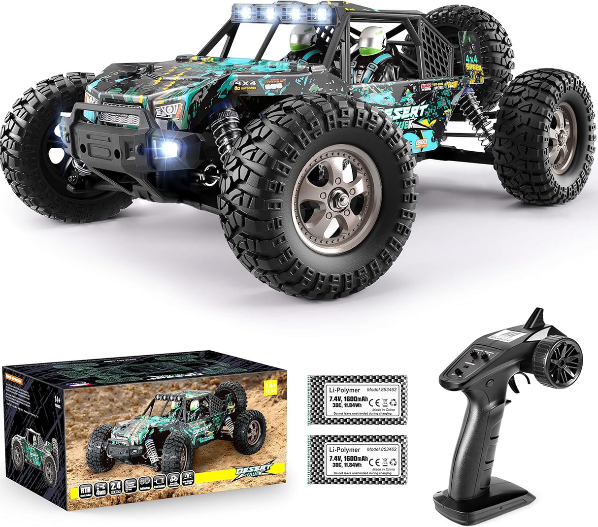 HAIBOXING 2995 1/12 Brushed RC Buggy with 2 Batteries