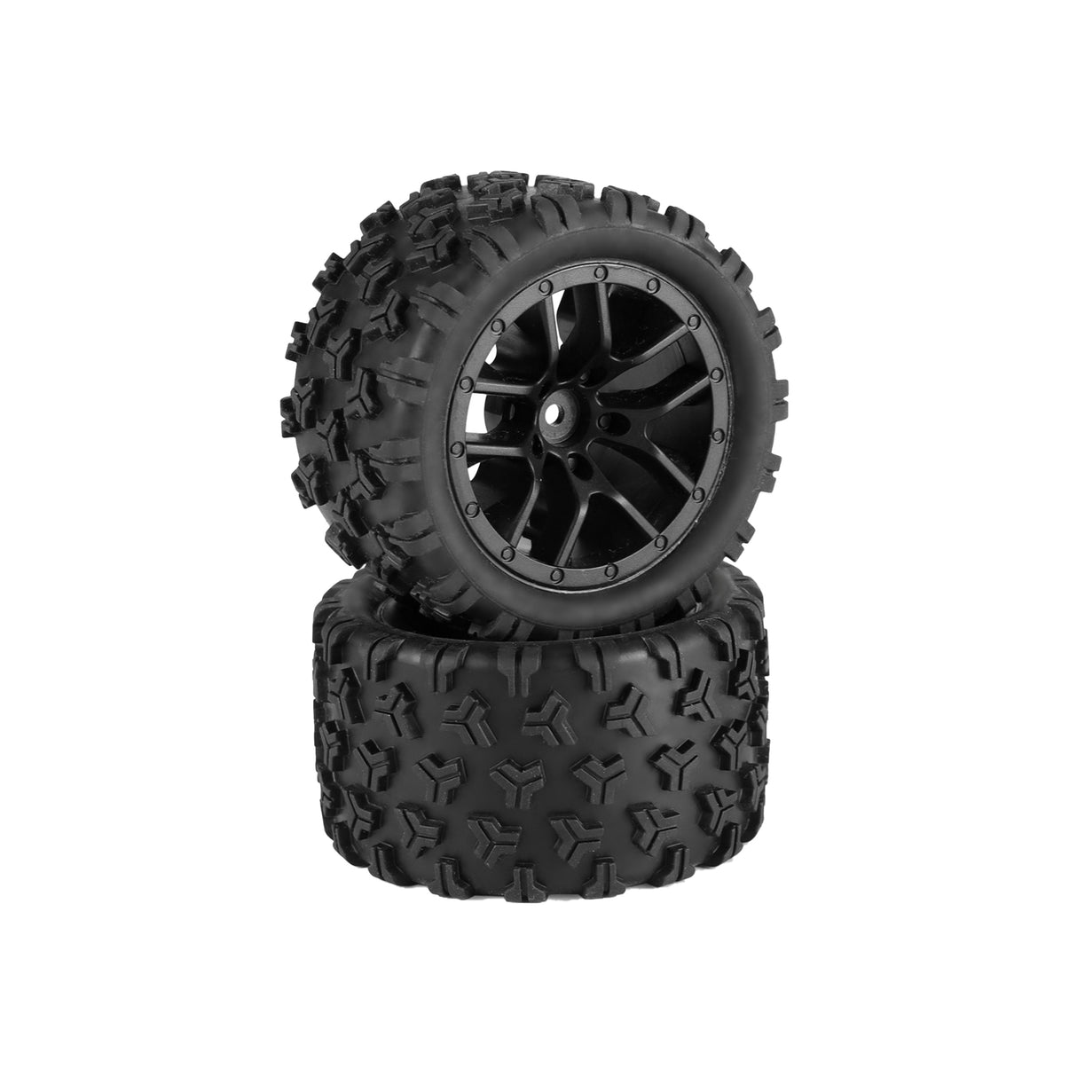 RC Car Spare Parts Truck Wheels Complete(Front/Rear) 2pcs Apply to 2020 New Version 18859 M1820