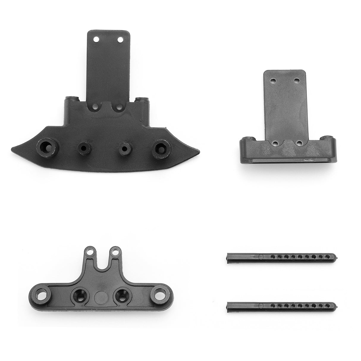 HAIBOXING 29010 Front/Rear Bumpers +Front Body Posts for HBX 2196, 2197