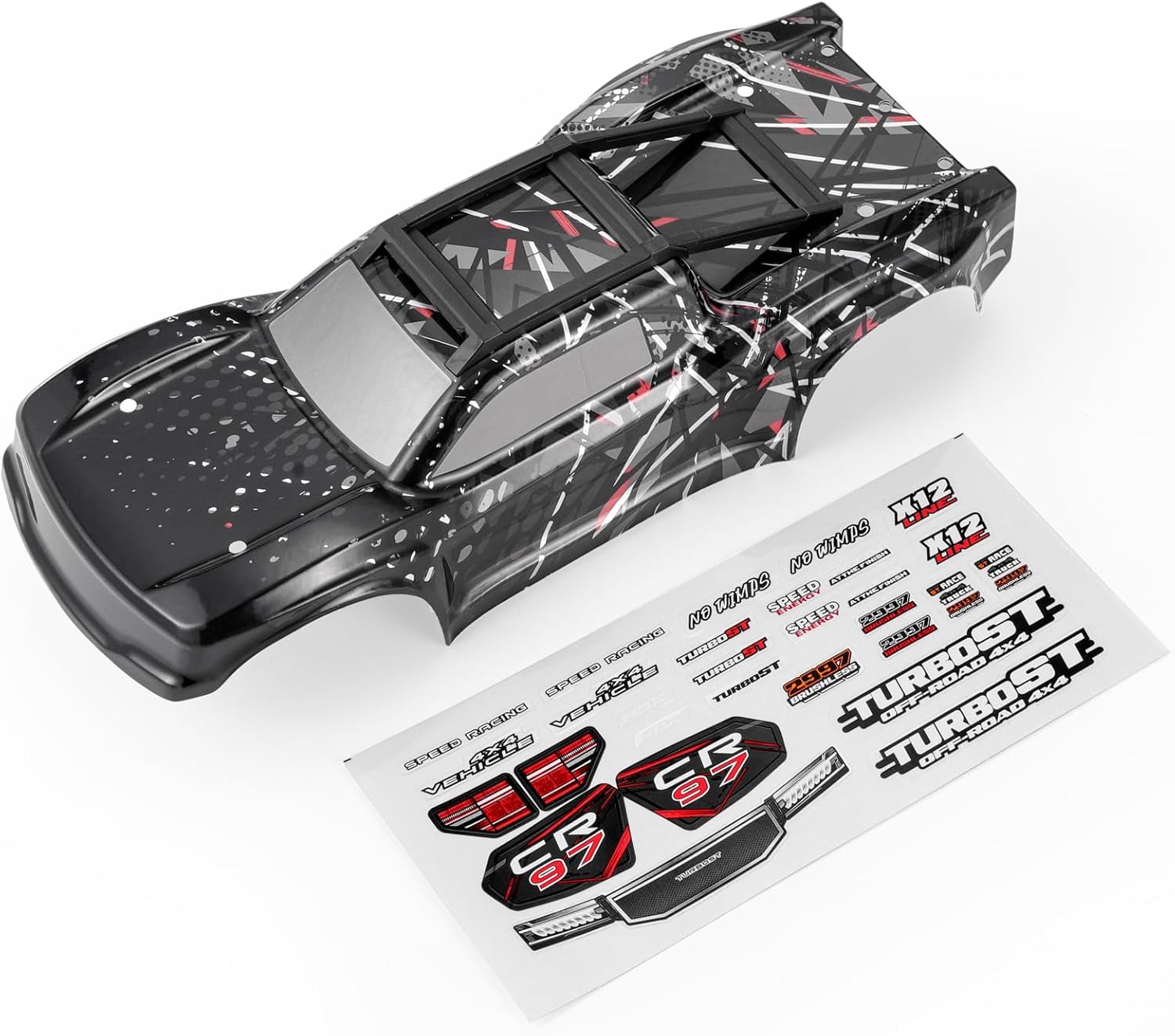 HAIBOXING 2997A-BM01 Car Body(Black for HBX2997A,