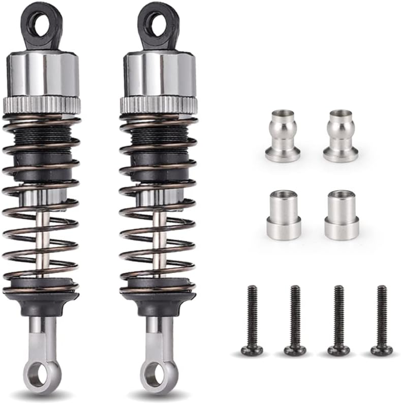 HAIBOXING RC Car Protector 1/12 Scale Accessories Aluminum Capped Oil Rear Shocks Apply to HBX 903& 905 & 12815(90201R)