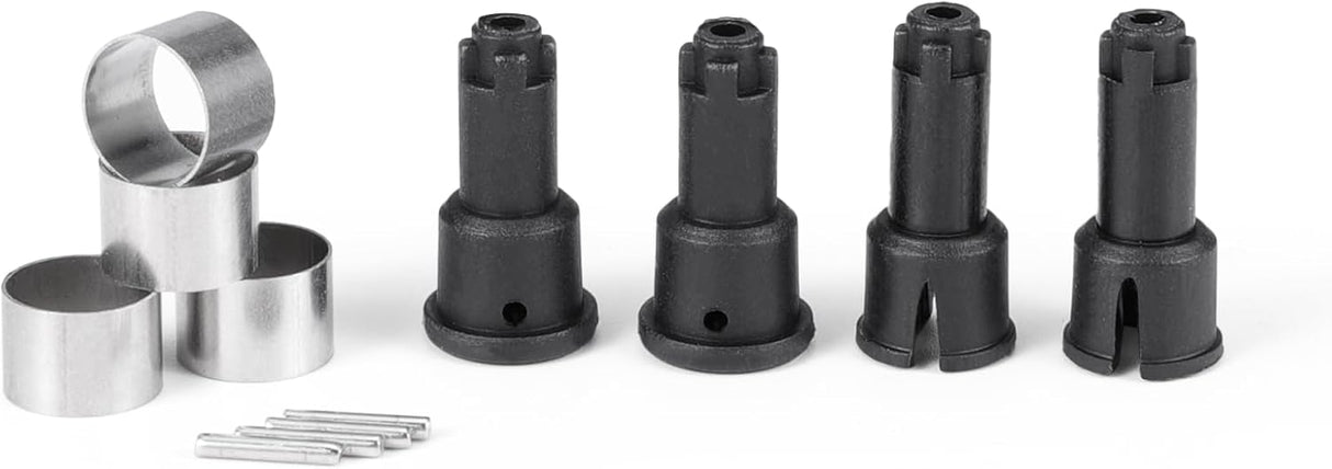 HAIBOXING RC Car Spare Parts Plastic Front/Rear Wheel Shafts Cups, 1/18th Scale Remote Control Trucks Accessories Apply to 2020 New Version 18858 & 18859 & 18868 (M1815)