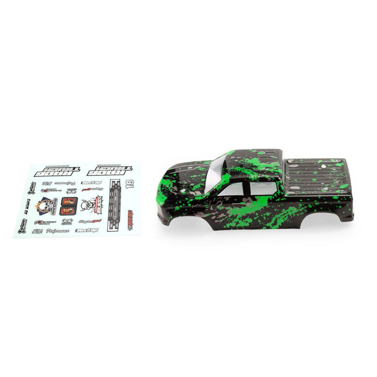 HAIBOXING P1864 Truck Body (Green) +Decal Sheet for HBX18859E