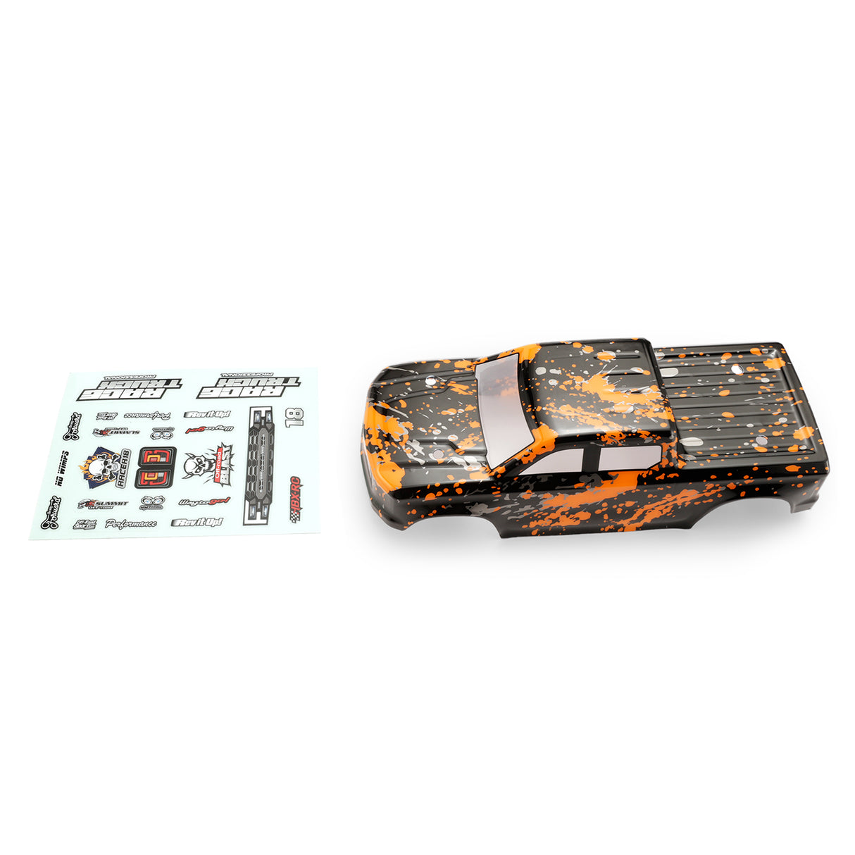 HAIBOXING P1865 Truck Body (Orange) +Decal Sheet for HBX18859E