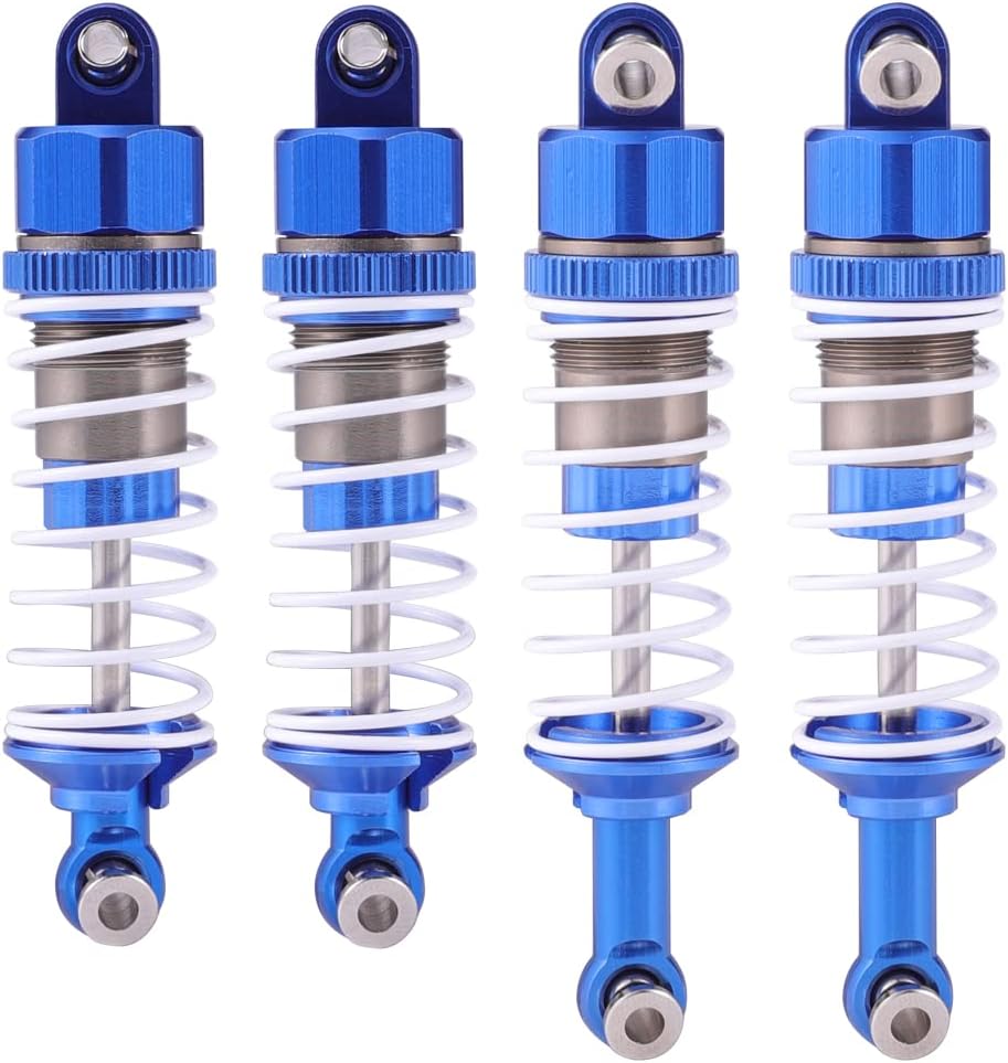 HAIBOXING 1/12th RC Car Spare Parts Full Aluminum Oil Filled Shocks(Front and Rear) Apply to 903A & 903 &905(90201B1& 90201B2)