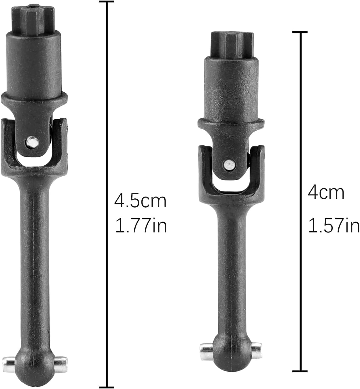 HAIBOXING RC Car Spare Parts,1/18th Scale RC Drift Cars Replacement Parts Front/Rear Drive Shafts Apply to 2196 & 2197 (29005)
