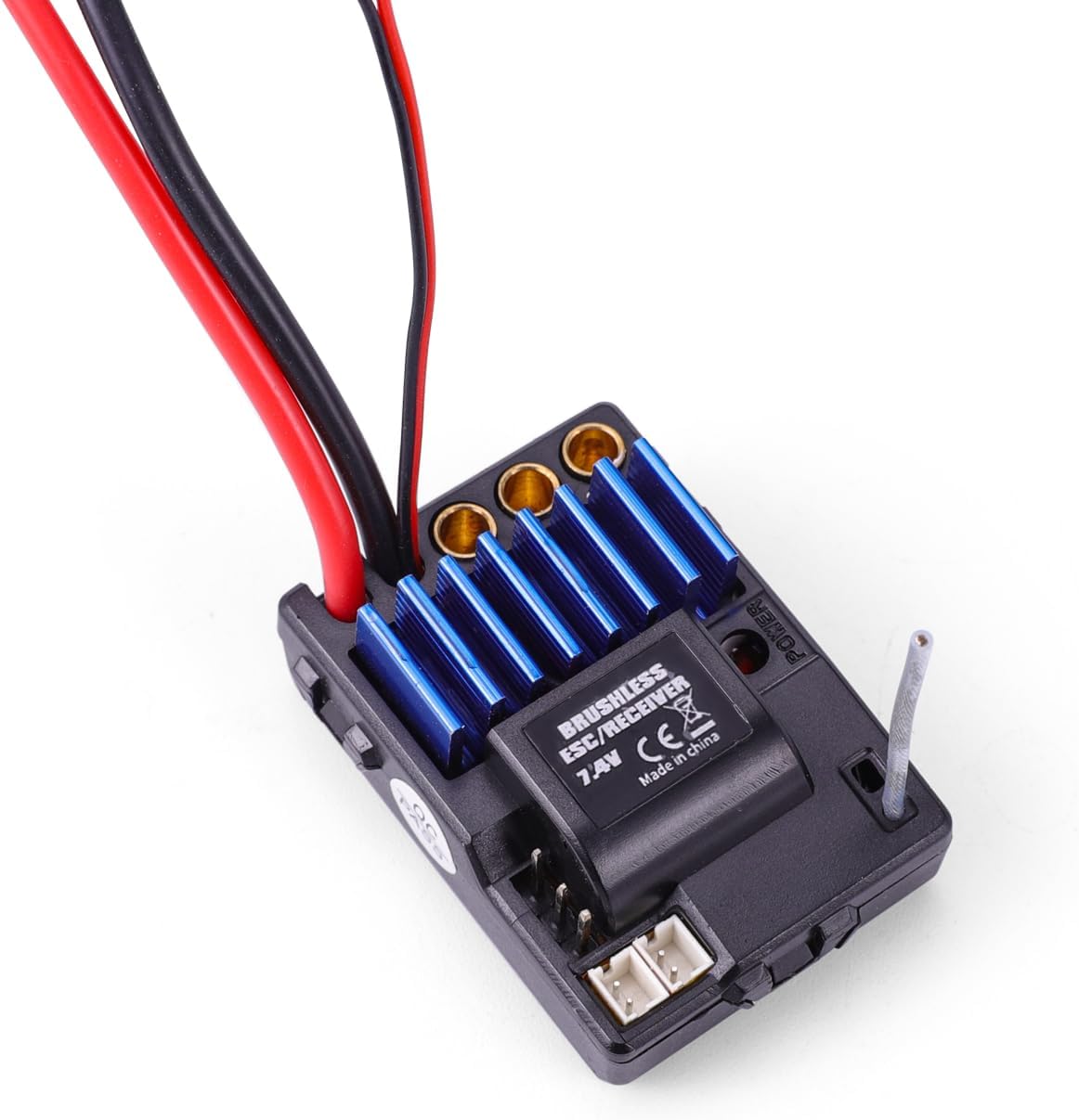 HAIBOXING 1/12TH Scale RC Cars903A, RC Truck Spare Parts Waterproof Brushless ESC/Receiver Apply to 903A (90208)