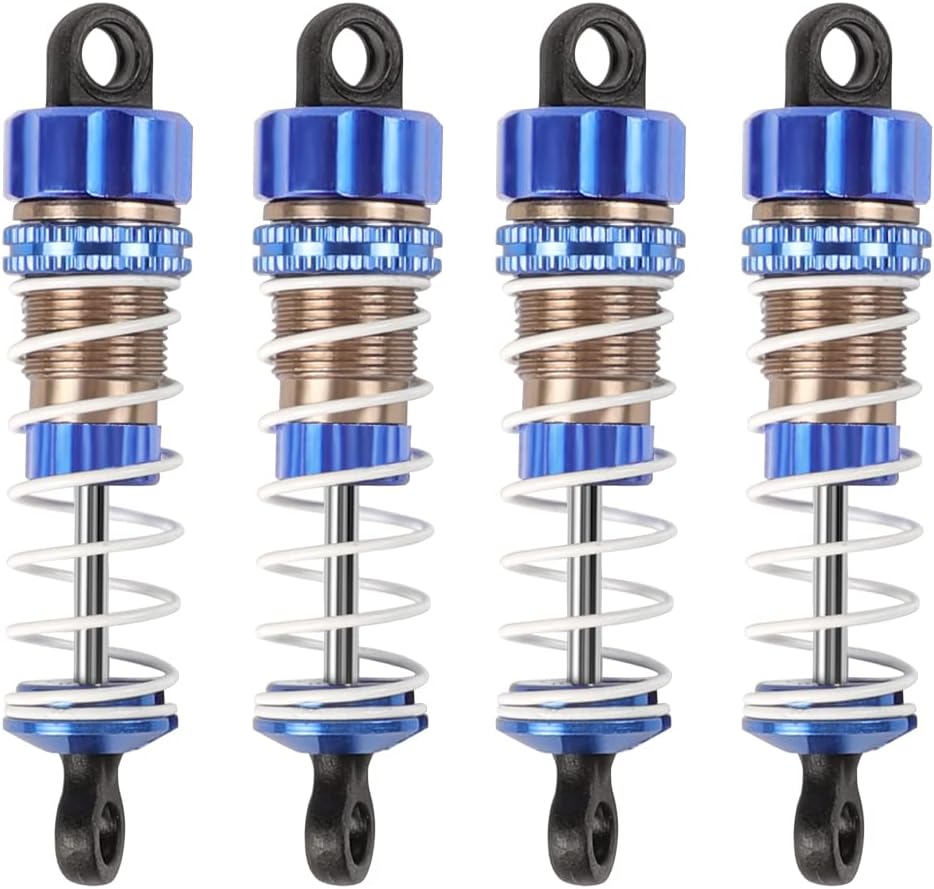 HAIBOXING RC Cars Spare Parts Aluminum Capped Oil Filled Shocks 4pcs Apply to 2021 New Version 18858 & 18859 &18859A M1882