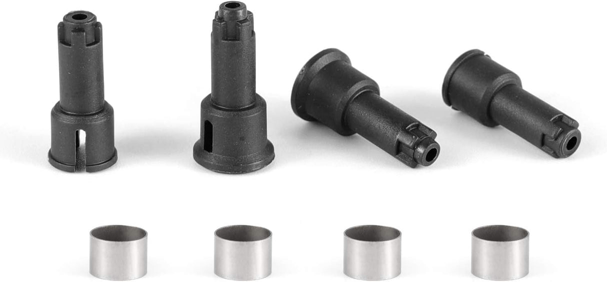 HAIBOXING RC Car Spare Parts Plastic Front/Rear Wheel Shafts Cups, 1/18th Scale Remote Control Trucks Accessories Apply to 2020 New Version 18858 & 18859 & 18868 (M1815)
