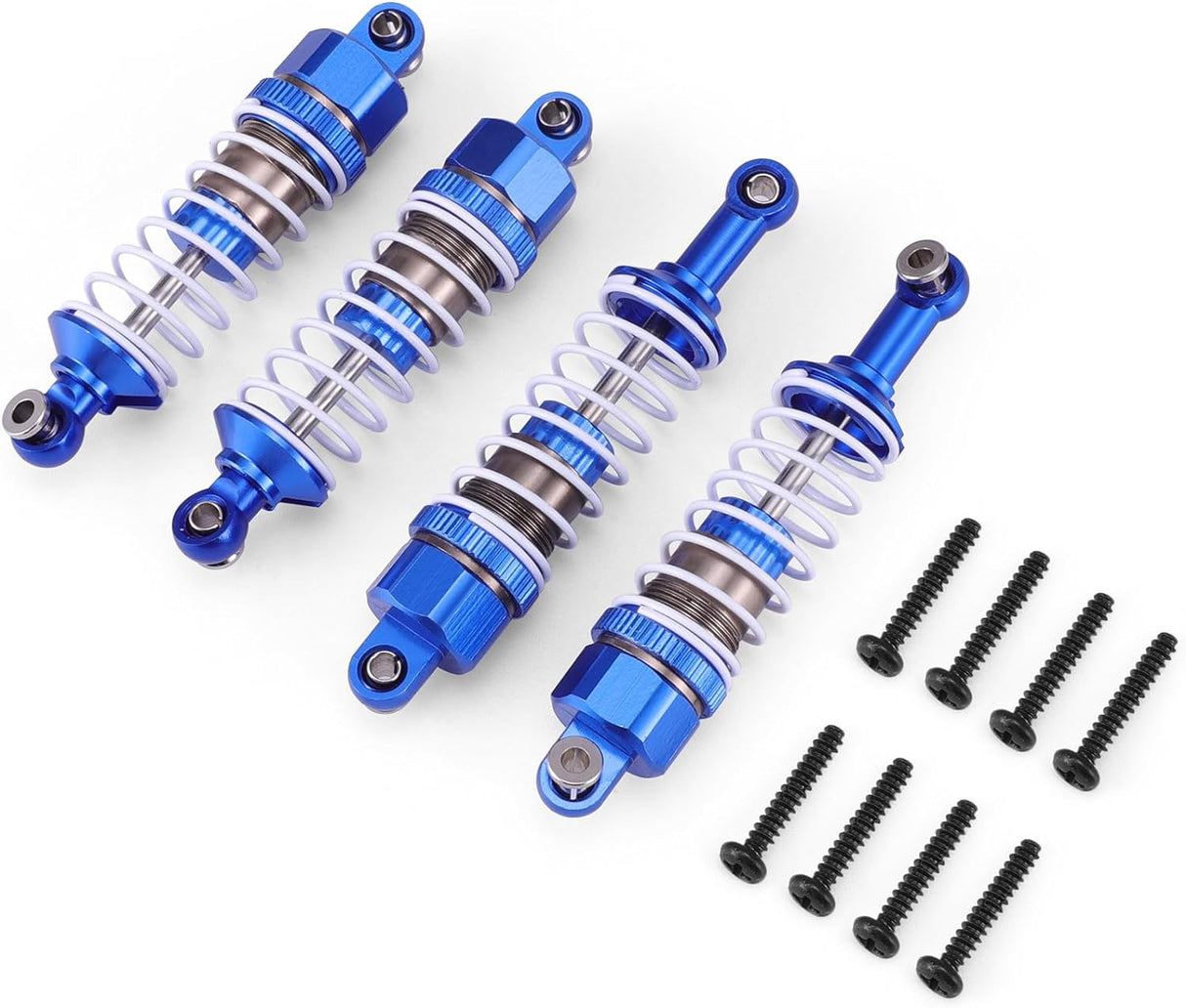 HAIBOXING 1/12th RC Car Spare Parts Full Aluminum Oil Filled Shocks(Front and Rear) Apply to 903A & 903 &905(90201B1& 90201B2)
