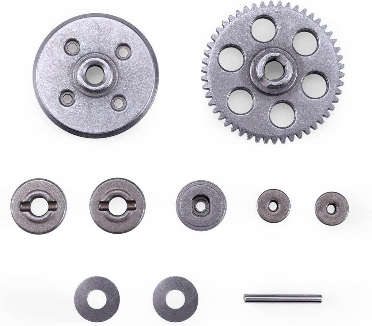 HAIBOXING 1/16th RC Car Spare Parts Machined Metal Spur Gear & Diff. Pinions and Diff. Gears Apply to 16890A(M16102 & M16103)