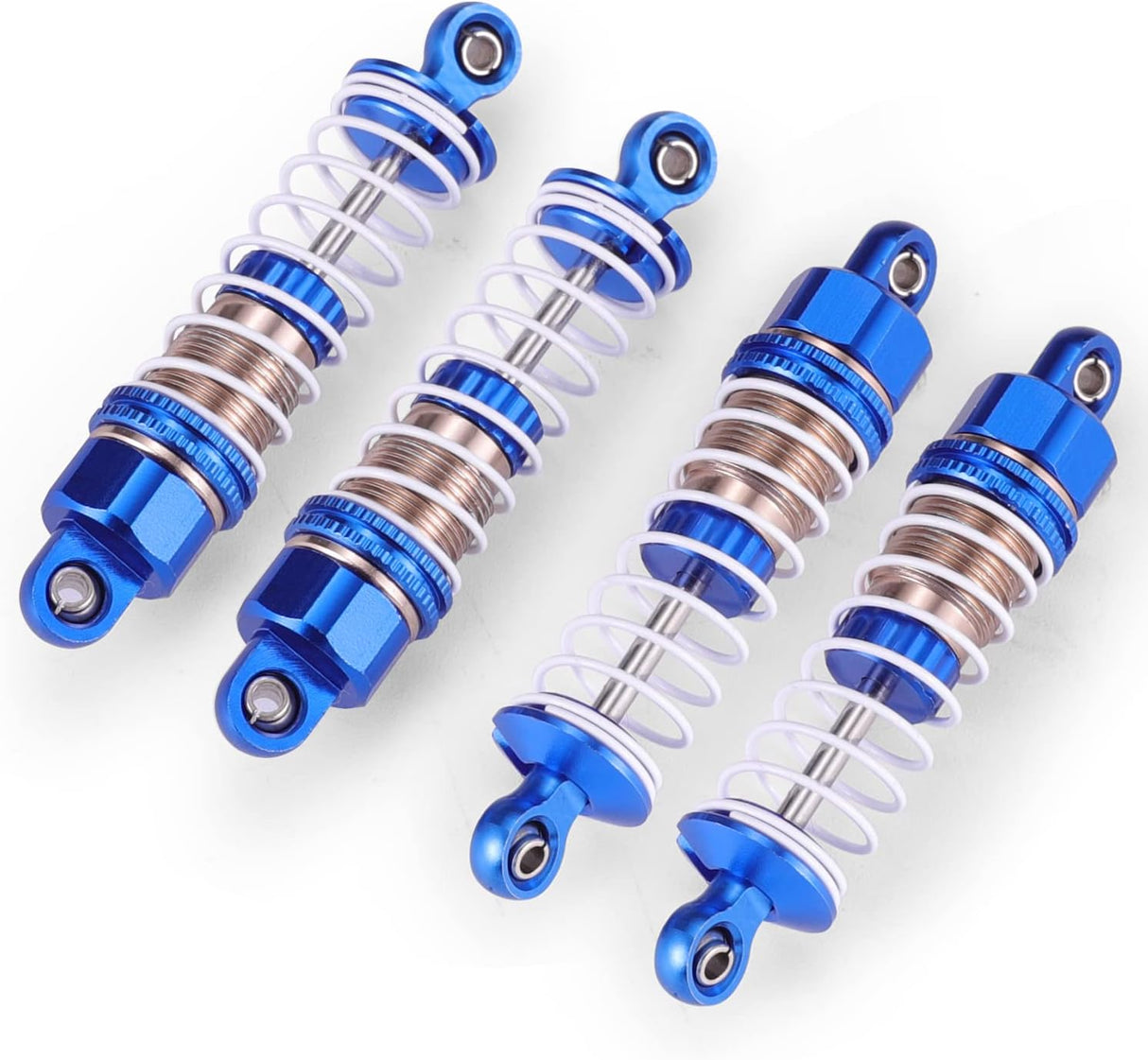 HAIBOXING RC Cars Spare Parts Full Aluminum Oil Shocks 4pcs, 1/18 RC Trucks Replacement Parts Apply to 2021 New Version 18858 & 18859 &18859A (18HOP1)