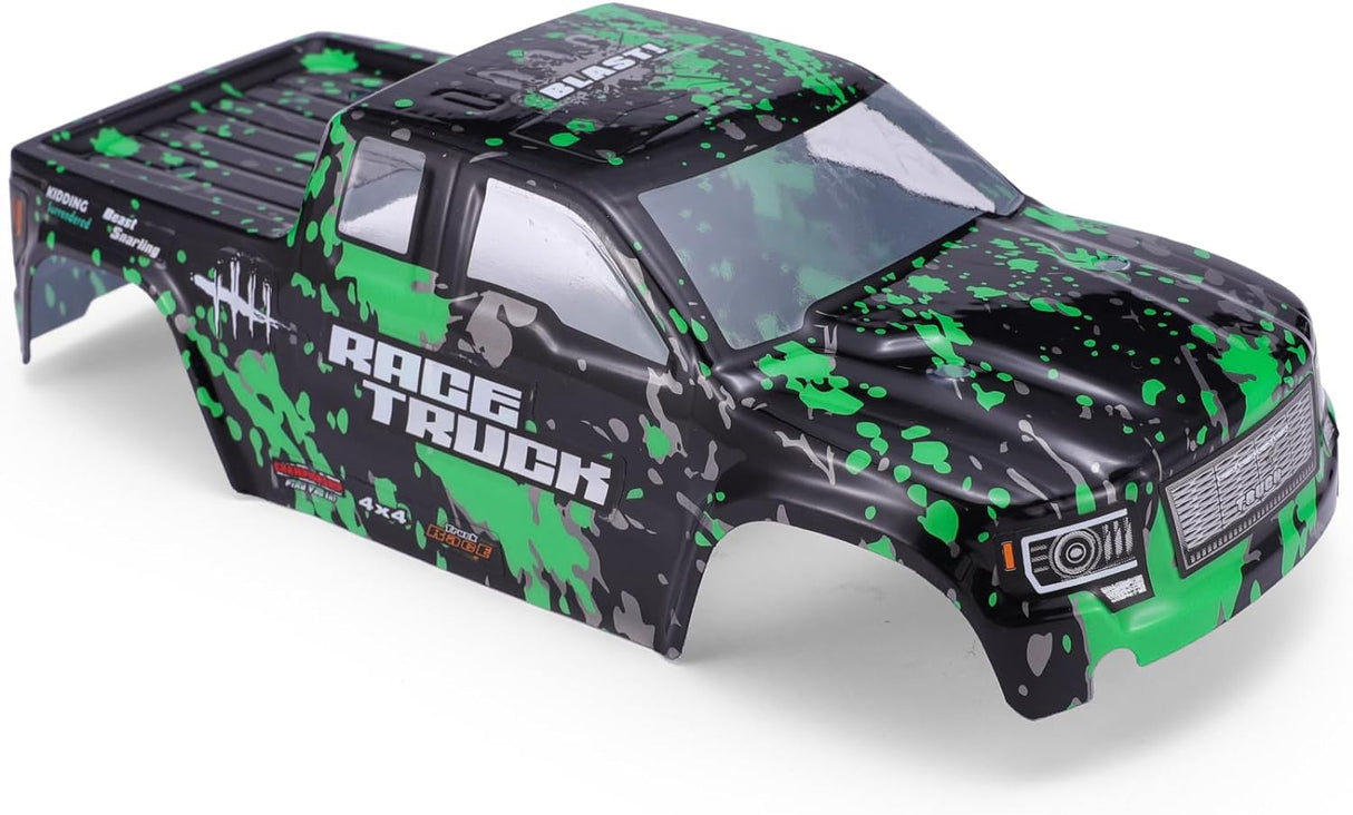HAIBOXING RC Car 1/18 Spare Parts,Trcuk Body Shell Green Apply to 2020 New Version 18859 (M1832)