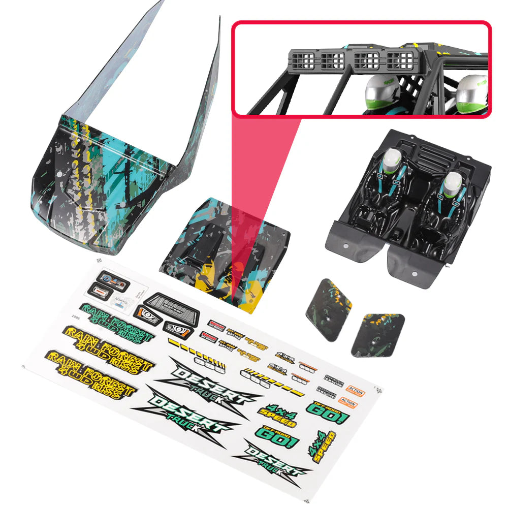 HAIBOXING T2158V2 Car Body for HBX2995