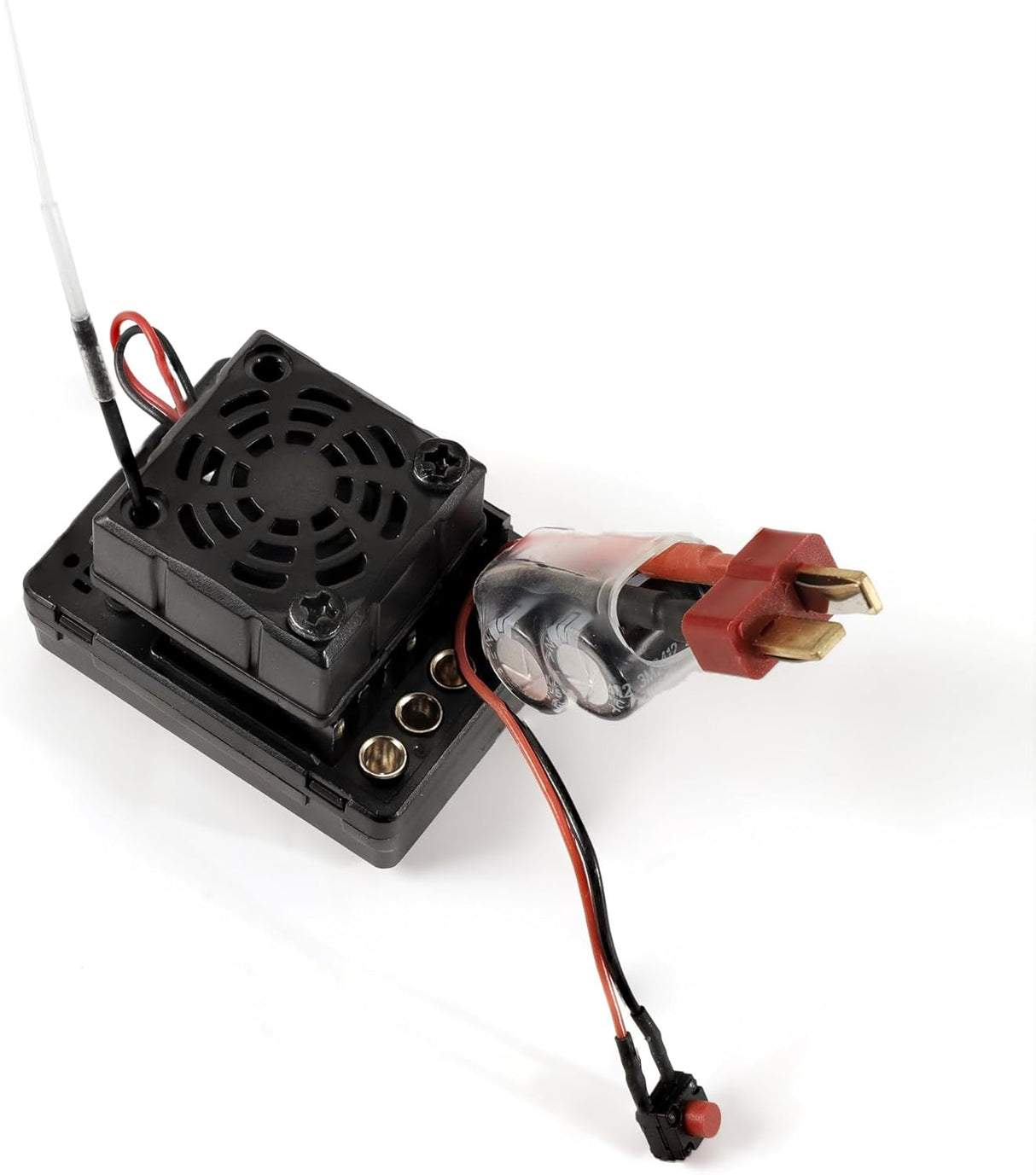 HAIBOXING 1/12TH Scale RC Cars Part Receiver, Brushless RC Truck Spare Parts Brushless ESC/Receiver with Cooling Fan Apply to 903A (T2500)