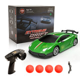 HAIBOXING 2198 1/43 Brushed RC Drift Car with 2 Batteries (Green)