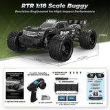 HAIBOXING 18872 1/18 Brushed RC Buggy Car with 2 Batteries