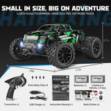 HAIBOXING 18859(Green) 1/18 Brushed RC Truck with 2 Batteries