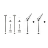 HAIBOXING M1884+P1883 Metal Drive Shafts (Front&Rear) + Wheel Shafts for 18859E,18858E,18872,18856