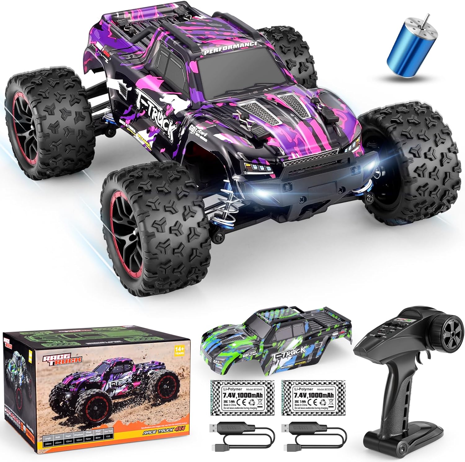 HAIBOXING 18859A 1/18 Brushless RC Truck – Haiboxing