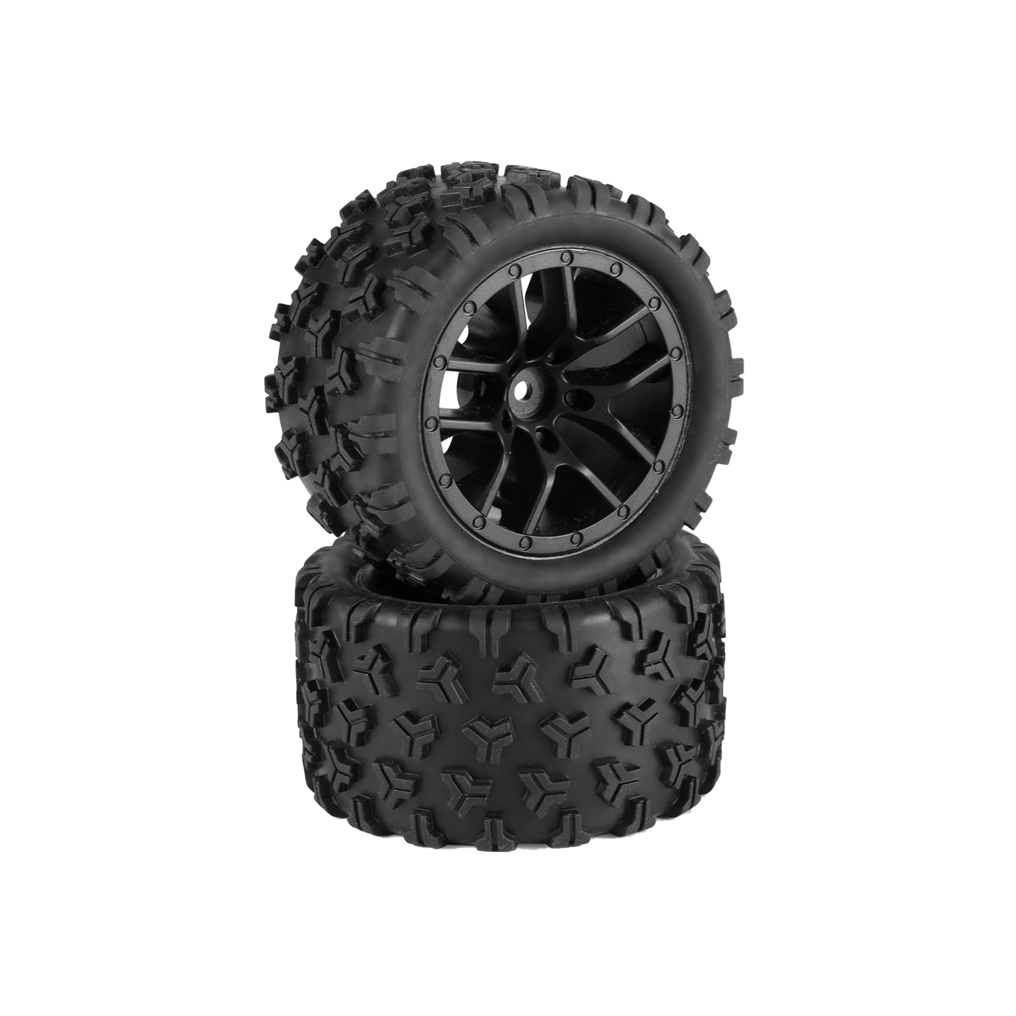 RC Car Spare Parts Truck Wheels Complete(Front/Rear) 2pcs Apply to 2020 New Version 18859 M1820
