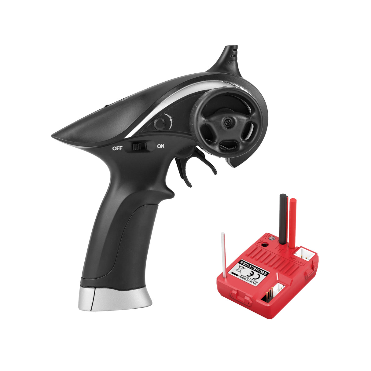 HAIBOXING RC Car 2020 Version 2.4GHz Radio Controller and Receiver, 1/18 Spare Parts Apply to 18859 & 18858 & 18868 (LS103&M1829T))