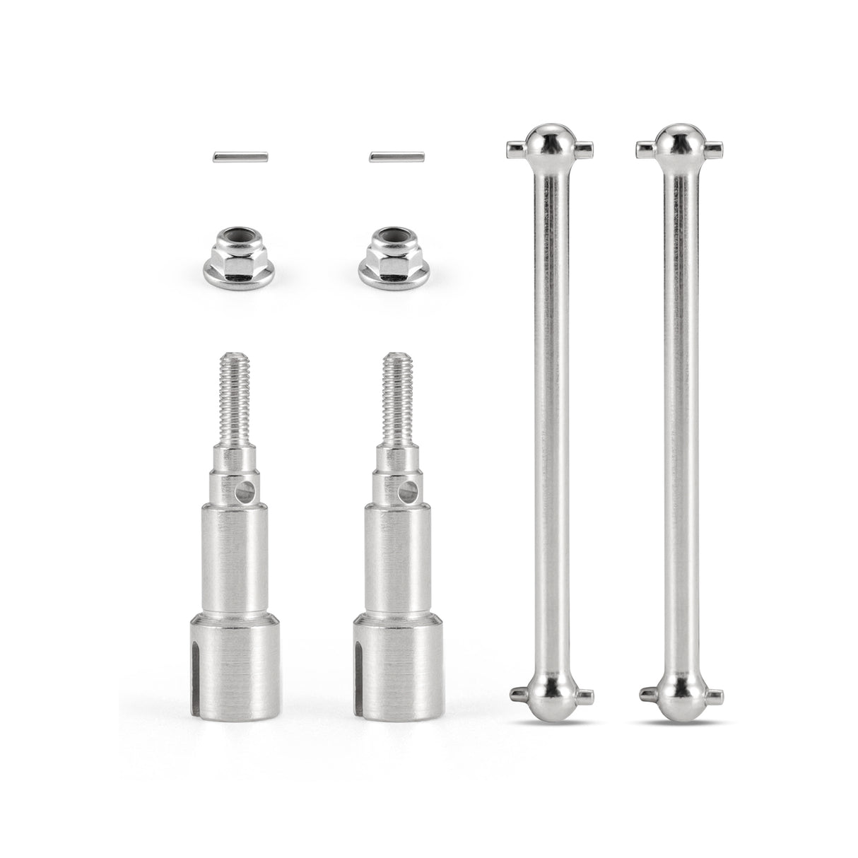 HAIBOXING RC Trucks 1/18 Scale Upgraded Spare Part for 2020 New Version 18859 Metal Rear Drive shafts M1883 & M1885& M1817