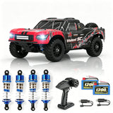 HAIBOXING 3100A 1/14 Brushless RC Short Course with 2 Batteries and 4 RC Shocks