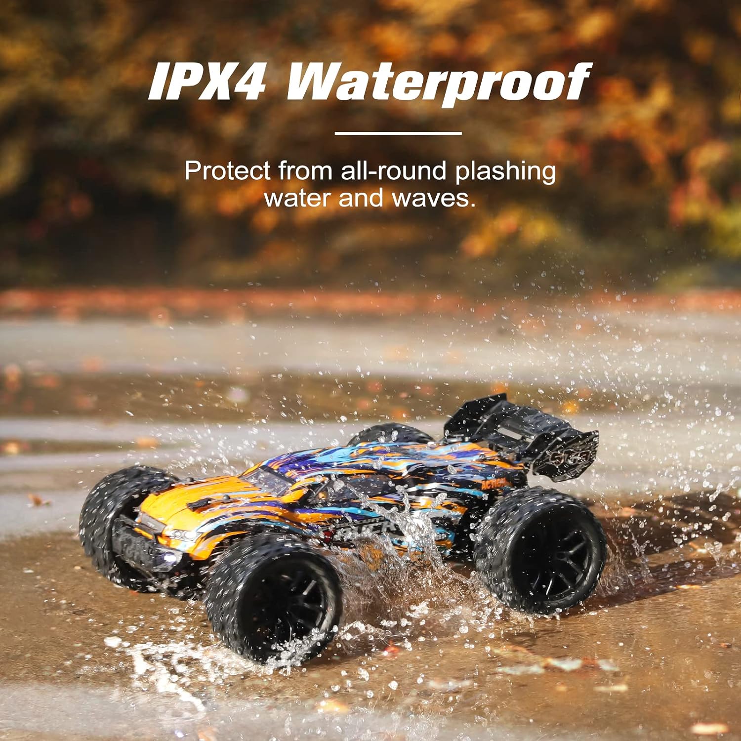 HAIBOXING 18858 (Orange) 1/18 Brushed RC Buggy with 2 Batteries