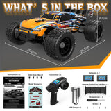HAIBOXING 18858E(Orange) 1/18 Brushed RC Buggy with 2 Batteries
