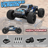 HAIBOXING 18859E(Blue) 1/18 Brushed RC Truck with 2 Batteries