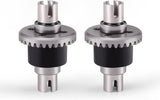 HAIBOXING 1/16th RC Car Spare Parts Machine Diff. Complete w/Metal Outdrive Cups Apply to 16890A Front & Rear 2pcs(M16822)