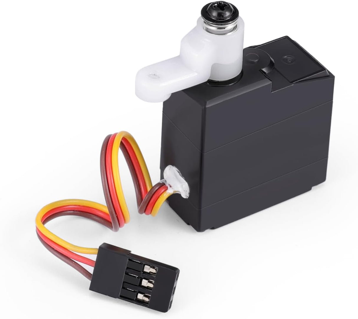 HAIBOXING 1/16TH Scale RC Car Spare Parts 3-Wire Servo for Brushless Version and Servo Saver Assembly Apply to 16890A(M16109 & M16021)