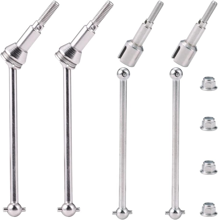 HAIBOXING RC Car Spare Parts Metal Front Universal Drive Shafts and Rear Drive Shafts Apply to 903 & 903A & 905(90205 & 90206 & 90207)