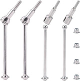 HAIBOXING RC Car Spare Parts Metal Front Universal Drive Shafts and Rear Drive Shafts Apply to 903 & 903A & 905(90205 & 90206 & 90207)