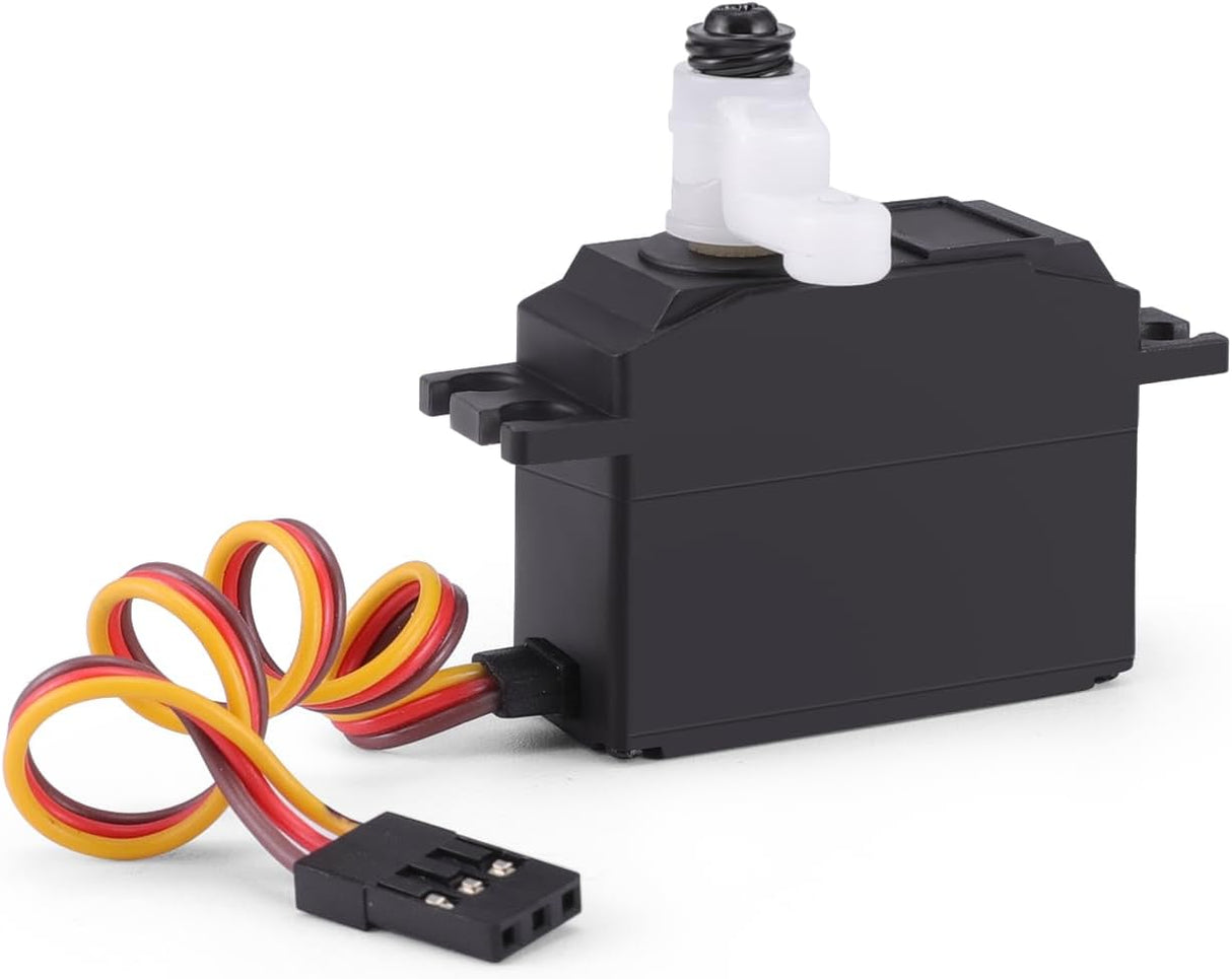 HAIBOXING 1/12TH Scale RC Car Spare Parts 3-Wire 2.2Kg Servo and Servo Saver Assembly Apply to 903 & 903A & 905(90114 & 90126)