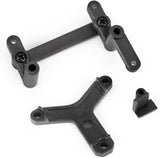 HAIBOXING RC Car 1/18TH Scale Spare Parts Steering Assembly and Servo Top Mount Apply to 2020 New Version 18868 & 18858 & 18859 & 18859A (M1814)