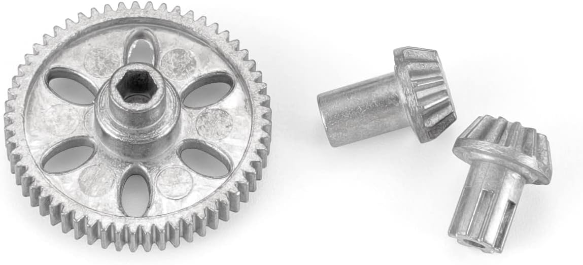 HAIBOXING RC Cars Spare Parts Metal Spur Gear Drive Pinions and Diff Complete Apply to 18859A & 2021 New Version 18859 M1901 M1902