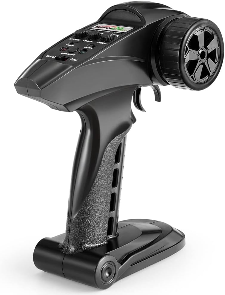 HAIBOXING 1/18 & 1/16 & 1/12TH Scale RC Car Spare Parts Brushless Radio Transmitter, Remote Control Trucks Accessories Apply to 18859A & 16890A & 903A (E770C)