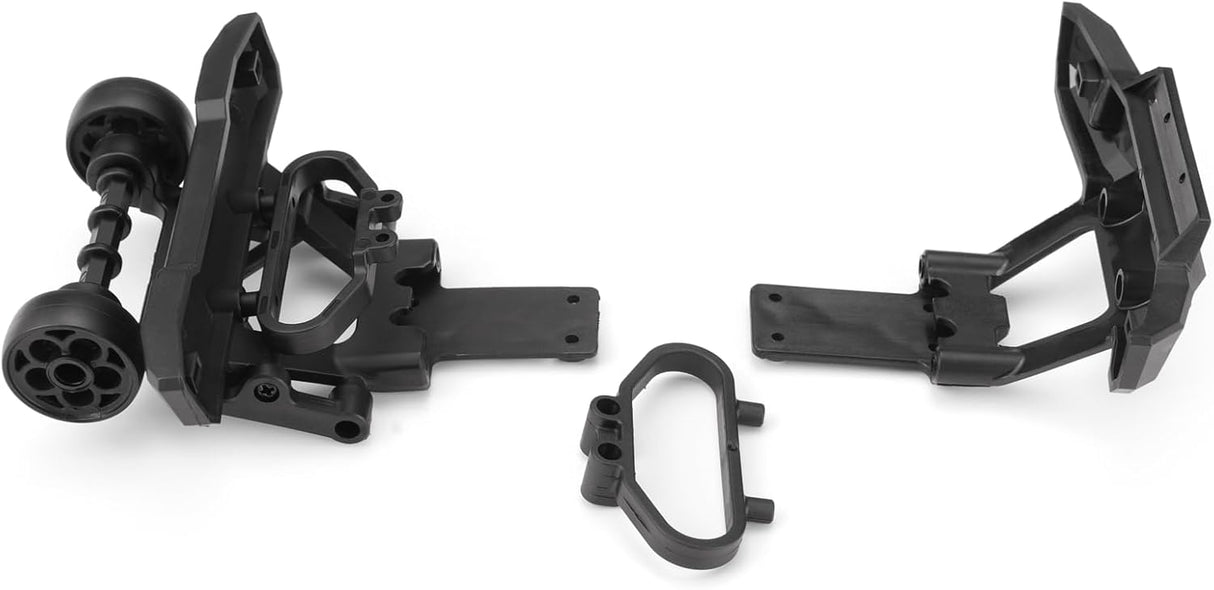 HAIBOXING 1/12TH Scale RC Cars Parts, Brusless RC Trucks Replacement Front Bumper/Brace/Rear Bumper and Wheelie Bar Apply to HBX 903A(90102V)