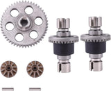 HAIBOXING 1/12th RC Car Spare Parts Sintered Steel Spur Gear & Drive Pinions & Steel Machine Diff. Complete w/Metal Cups Apply to 903A(90203 & 90202)