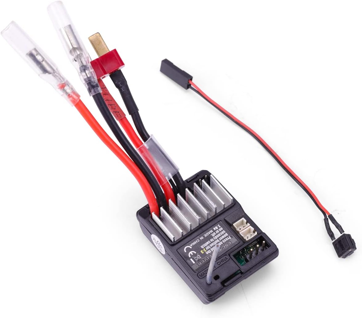 HAIBOXING 1/12TH Scale RC Cars Spare Parts Waterproof Brushed ESC/Receiver Apply to 905&903 (90127)