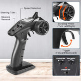 HAIBOXING 16889(Green) 1/16 Brushed RC Truck with 2 Batteries