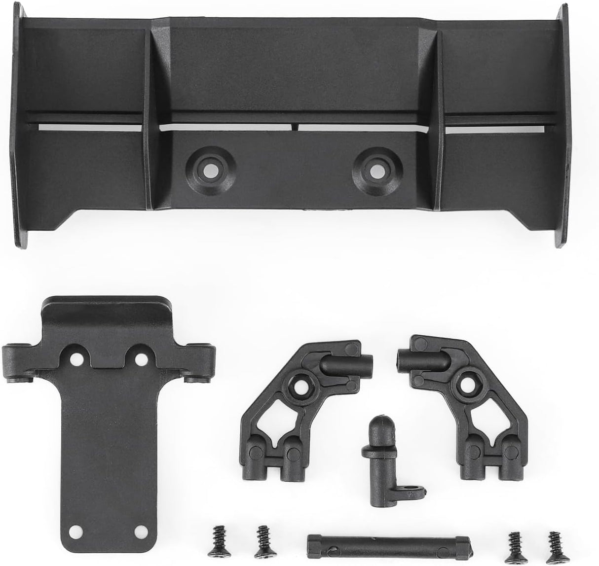 HAIBOXING 1/16TH Scale Brushless RC Car Spare Parts Rear Bumper & Wing & Wing Stay for Apply to 16890A(M16062V)