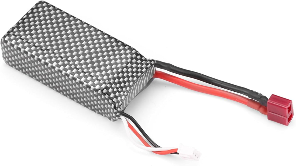 HAIBOXING Brushless RC Cars Li-Po Battery, 1/12th 1/14 Scale Spare Parts 7.4V 1800mAh RC Truck Upgraded Batteries Apply to 903A & 903 & 2997A & 3100A(T2706)