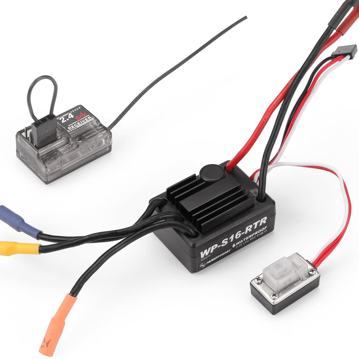 HAIBOXING RC Truck Replacement Separate HW Brushless ESC and 2.4GHz ...