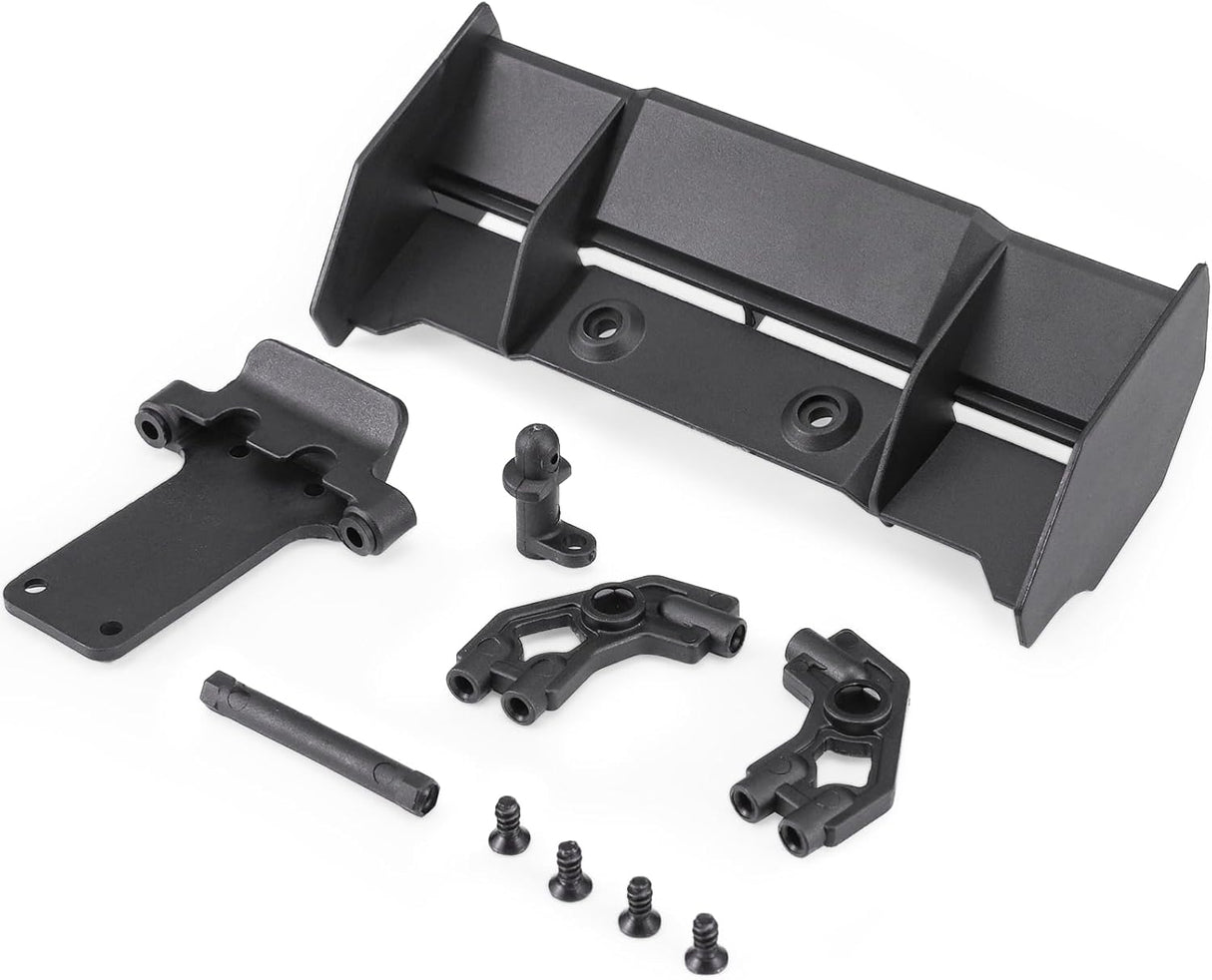 HAIBOXING 1/16TH Scale Brushless RC Car Spare Parts Rear Bumper & Wing & Wing Stay for Apply to 16890A(M16062V)