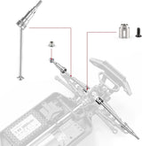 HAIBOXING 1/18 RC Cars Spare Parts Metal Front Universal Shafts & Metal Diff. Cups & Pins & Lock Nut M3 M1884 Apply to 2021 New Version 18859A & 18859 & 18858 & 18868 (M1883 &M1903)