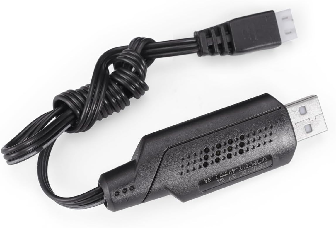 HAIBOXING 18859E-E001 RC CAR Charger Apply to 903 903A 905 3100A 2995 2105 2997A 16889 16890A 16890SA 18858,18859,18868,18859A,2196,2197,,18859E,18858E,18872,18856